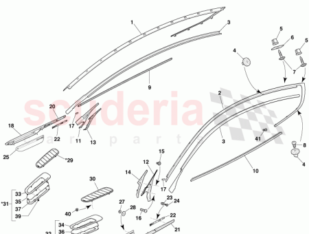 Photo of ENTL FTUNGSEINHEIT MOTORHAUBE RECHTE SEITE CG43 16C692…