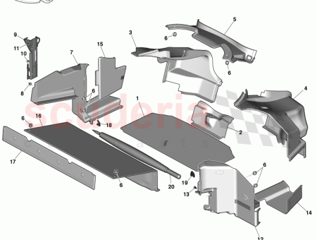 Photo of TEPPICHBODEN SEITENVERKLEIDUNG HINTEN OBEN LINKE SEITE CY83 68861…