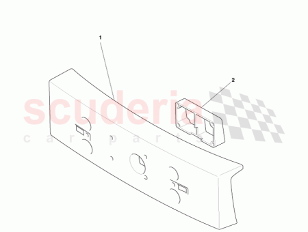 Photo of NUMMERNSCHILDHALTERUNG VORNE RET NUMMERNSCHILD 4G43 17A835…