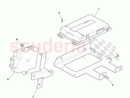 Photo of AUDIO EINGANGSMODUL HALTERUNG CG33 19A164…