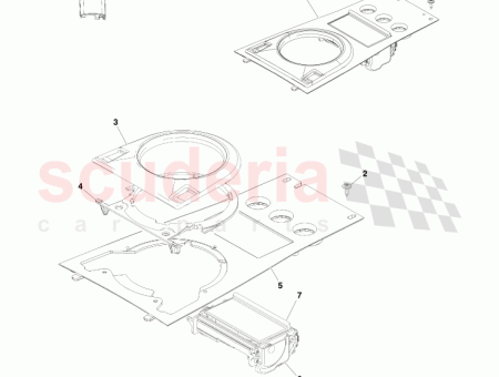Photo of PANEEL KONSOLE MITTE PANEEL 6G33 045A66…