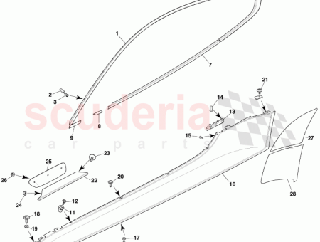 Photo of MESH SEITENSCHWELLER LINKS SONDEREDITION 6G33 280B84…