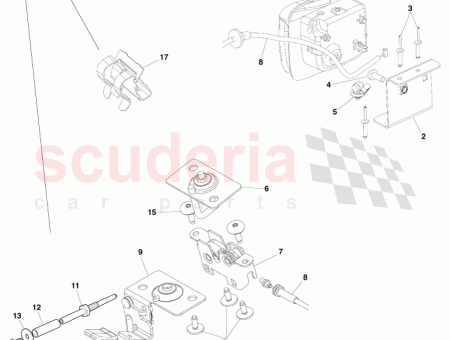 Photo of H LSE MOTORHAUBENVERRIEGELUNG SCHLAGBOLZEN…
