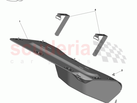 Photo of VERKLEIDUNGSPLATTE KOFFERRAUMDECKEL CY83 580374…