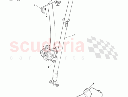 Photo of RIEMEN UND RTR MONTAGE VORDERSITZ RECHTSLENKER PASS FLINT…