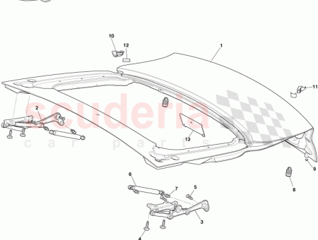 Photo of HECKKLAPPENSCHARNIER LINKE SEITE AD43 F42701…