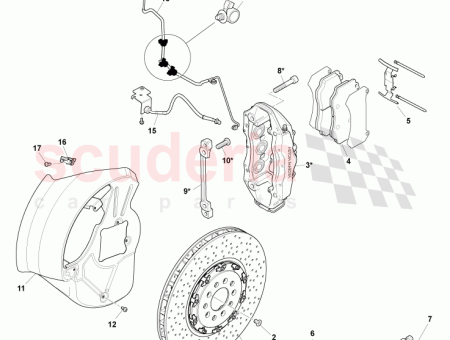 Photo of BREMSBELAG KIT VORNE CD33 2D007…