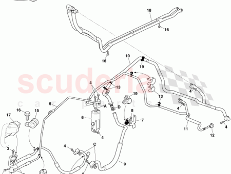 Photo of SCHLAUCH KLIMAANLAGE DEHYDRATOR AD43 19835…