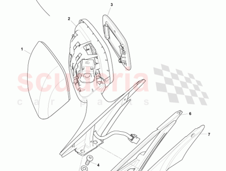 Photo of SPIEGELTR GER KOHLEFASER LINKE SEITE…