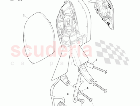 Photo of SPIEGELBAUGRUPPE RECHTE SEITE AD43 17682…