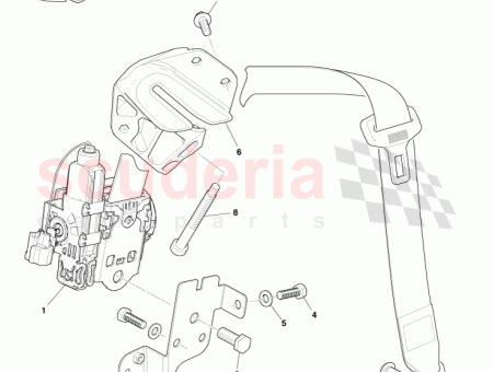 Photo of SICHERHEITSGURTAUFROLLER LINKS F R DEN FAHRER AY93 611B70…