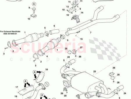 Photo of ROHR AUSPUFF MITTE AD23 5220…