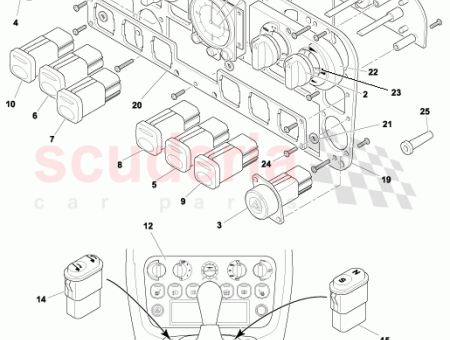 Photo of SCHALTER BEHEIZTE FRONTSCHEIBE 37 124362…