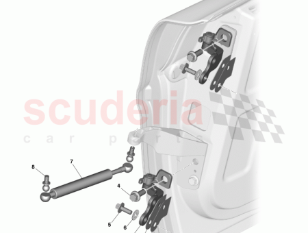 Photo of AUSGLEICHSSCHEIBE T RSCHARNIER 0 6MM DD33 22816…