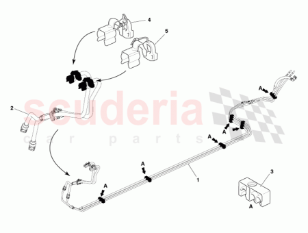 Photo of KLAMMER KRAFTSTOFFLEITUNG ZUM MOTOR 4G43 9294…