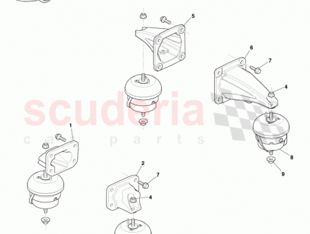 Photo of HALTERUNG F R GETRIEBEHALTERUNG LINKS AUTO AD43 7M125…