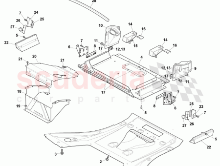 Photo of VERKLEIDUNG FERSENBRETT DES R CKSITZES RECHTE SEITE CD33…