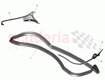 Photo of DICHTUNG DECKKLAPPE ZU HINTERER VIERTELKANTE RECHTE SEITE CD33…