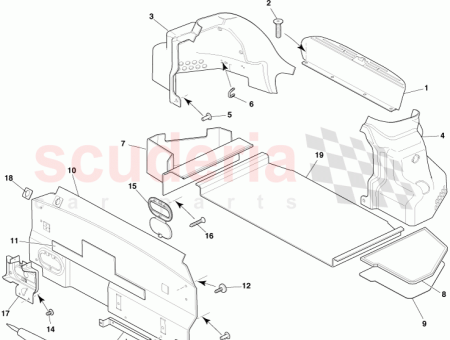 Photo of HALTERUNG GEP CKRAUM VORNE 9G43 130C62…