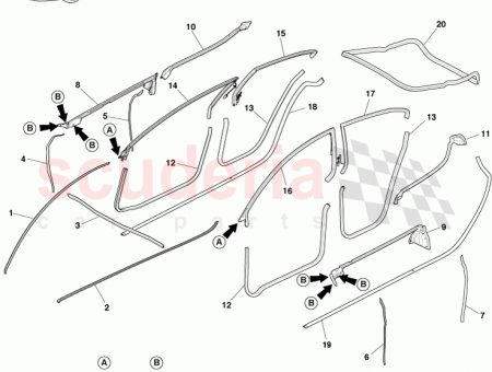 Photo of DICHTUNGSSTREIFEN FRONTT RRAND LINKE SEITE…