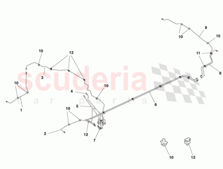 Photo of SCHLAUCHLEITUNG HINTERRADBREMSE BG33 2A478…