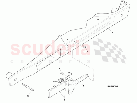 Photo of ARMLEHNE T RVERKLEIDUNG RECHTE SEITE 4G43 24104…