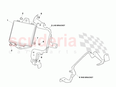 Photo of MOTORRAUM F BOX HALTERUNG DG43 14A173…