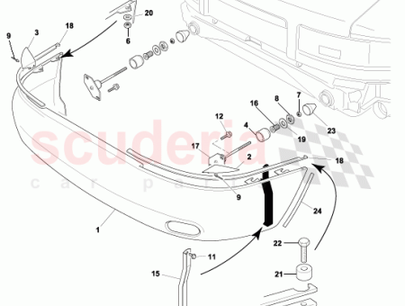 Photo of MONTAGE HINTERE STOSSSTANGE EURO 72 140089…