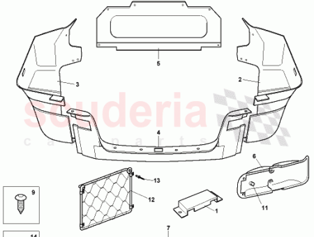 Photo of VERKLEIDUNGSTEIL R CKLEUCHTE RECHTE SEITE…