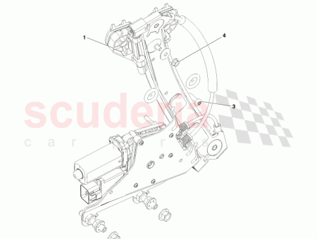 Photo of WINDOW REGULATOR REAR QUARTER LH 4G43 F27001…