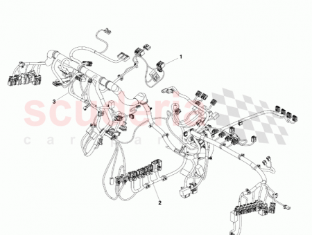 Photo of KABELBAUM FASSADE RHD MIT HID TELEFON UND NAV…
