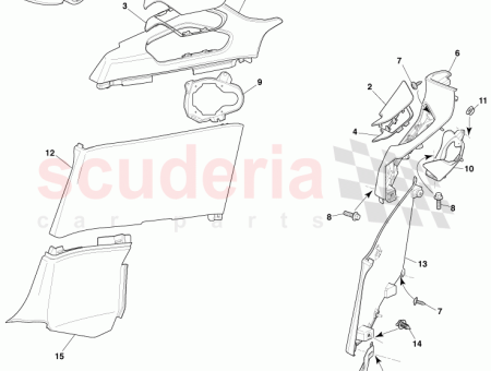 Photo of VERKLEIDUNGSTEIL VIERTELVERKLEIDUNG MITTE RECHTE SEITE 6G33 312A07…