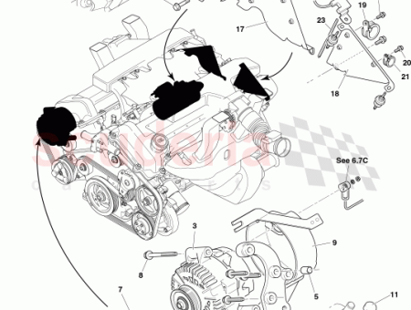 Photo of HALTERUNG KABELBAUMBEFESTIGUNG…