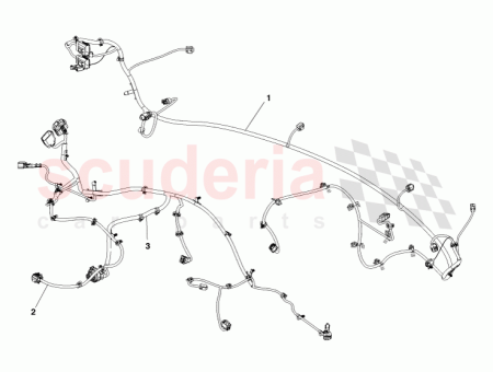 Photo of KABELBAUM HINTERE STOSSSTANGE PDC AG43 15B484…