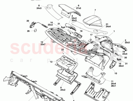 Photo of ARMATURENBRETT INSTRUMENTENBRETT UNTEN LINKSLENKER…