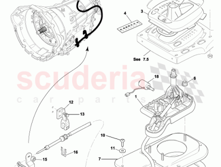 Photo of PRNDL SURROUND ANTRIEB RECHTS 80 122842…