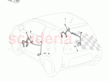 Photo of KABELBAUM VORDERE T R LHS RECHTSLENKER 82152…