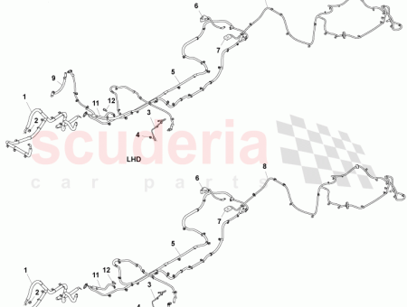 Photo of KABEL SCHOTTBOLZEN ZUM SICHERUNGSKASTEN IM MOTORRAUM RECHTSLENKER…