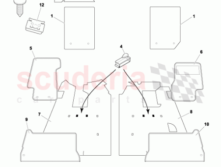 Photo of TEPPICHKIT HAUPTBODEN RECHTSLENKER MANUELL 83 125340…