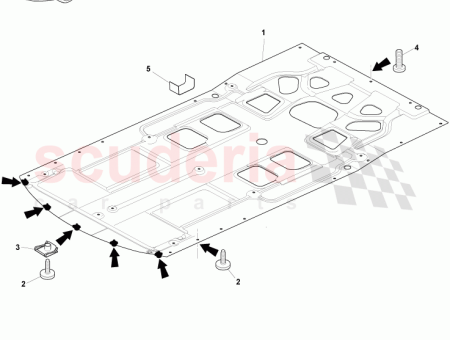 Photo of UNTERBODENVERKLEIDUNG VORNE AD43 5E209…