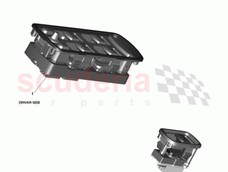 Photo of SCHALTERPAKET BEIFAHRERSEITE DUNKELCHROM CD33 14717…