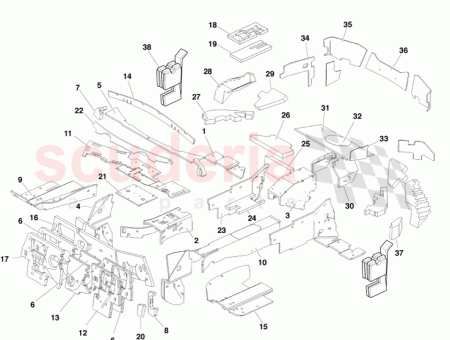 Photo of INSLTN PAD DH COWL LINKSLENKER…