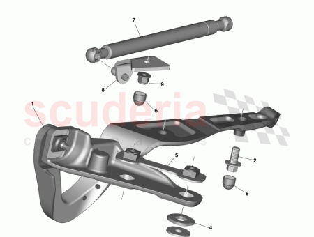 Photo of HALTERUNG KUGELZAPFEN F R HECKKLAPPE RECHTE SEITE CD33…