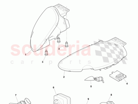 Photo of ABDECKUNG SCHEINWERFERWASCHANLAGE LINKS AD43 13C027…