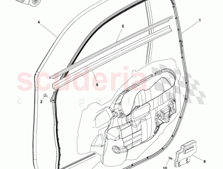 Photo of DICHTUNGSSTREIFEN VORDERT R KALTWETTERSPEZIFIKATION RECHTE SEITE 67861…