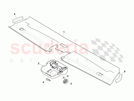 Photo of KOPFTEIL DACHKONSOLE MONTAGE COUPE 8D33 519A58…