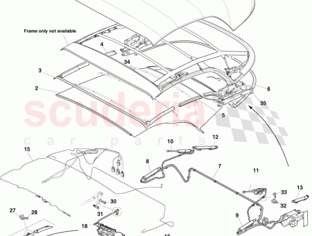 Photo of ABSTANDSHALTER RAHMEN LINKE SEITE ED33 7650B21…
