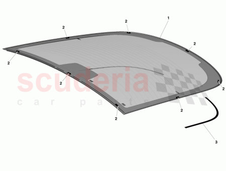 Photo of HECKSCHEIBE OHNE DICHTUNG DD33 76…