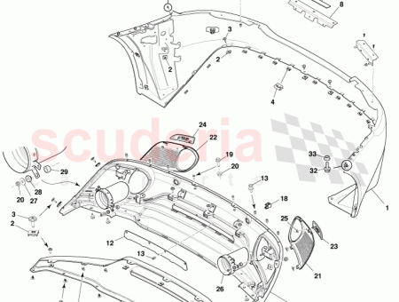 Photo of DIFFUSOR BAUGRUPPE HINTEN DG43 17E955…