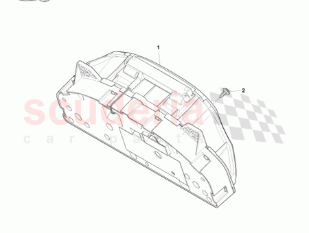 Photo of FAHRER INFORMATIONS MODUL KMH AUS IRL AD43 10849…